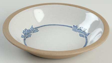 Blue Print England Rim Soup Bowl