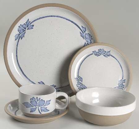 Blue Print England 5 Piece Place Setting