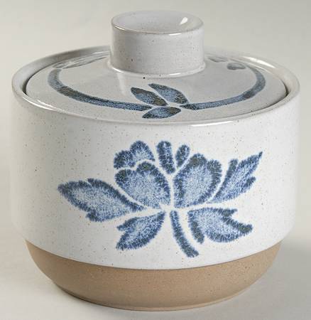 Blue Print England Sugar Bowl & Lid