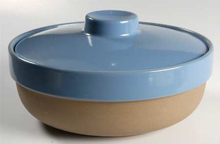 Bluestone 2 Qt Round Covered Casserole