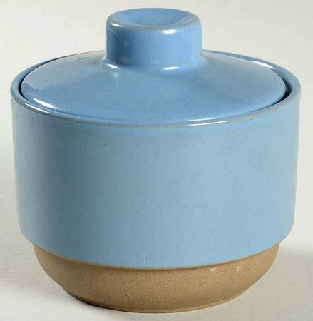 Bluestone Sugar Bowl & Lid