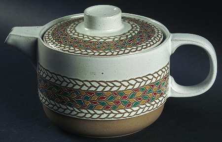 Braid Teapot & Lid