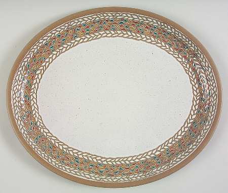Braid 13" Oval Serving Platter