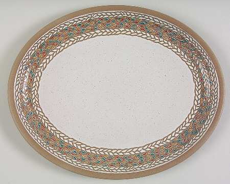 Braid 11" Oval Serving Platter