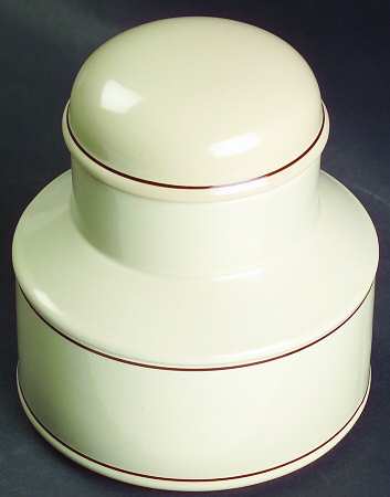 Cafe Au Lait Sugar Bowl & Lid