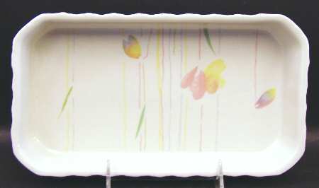 Calypso 9" Rectangular Flan Dish