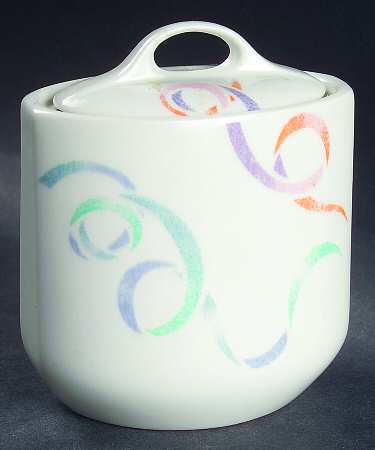 Carnival Sugar Bowl & Lid