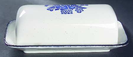 Country Blue 1/4 Lb Covered Butter