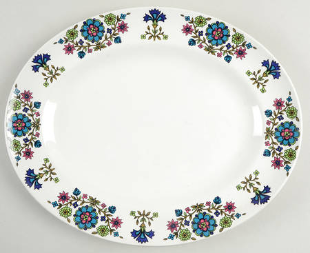 Country Garden 12" Oval Serving Platter