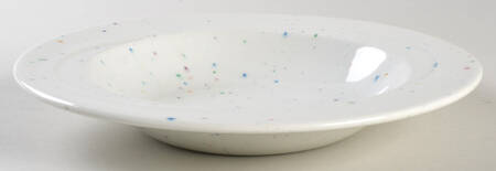 Confetti (Style Shape) Large Rim Soup Bowl