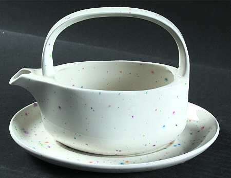 Confetti (Style Shape) Gravy Boat & Underplate