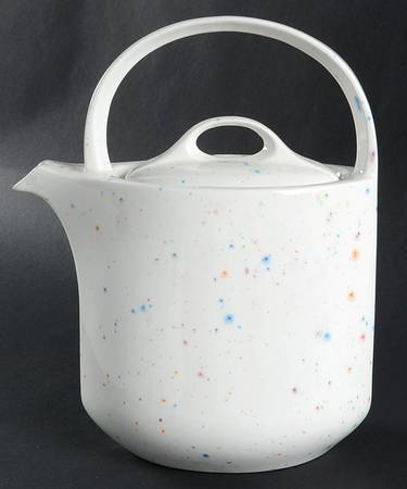 Confetti (Style Shape) Teapot & Lid