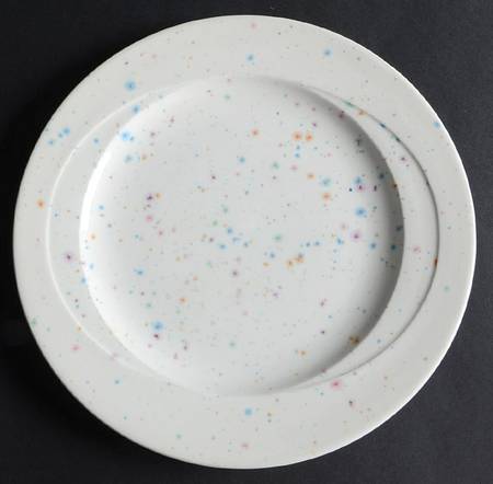 Confetti (Style Shape) Luncheon Plate