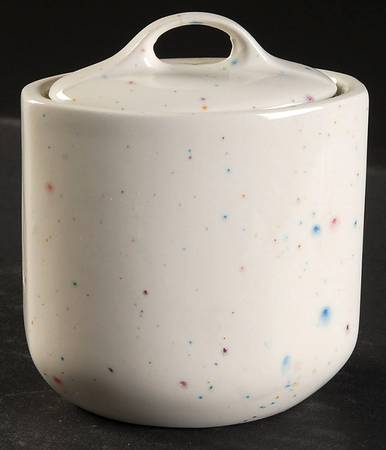 Confetti (Style Shape) Sugar Bowl & Lid