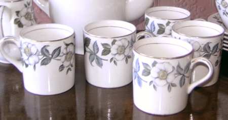 Cotswold Bond Shape Demitasse Cup and Saucer Set
