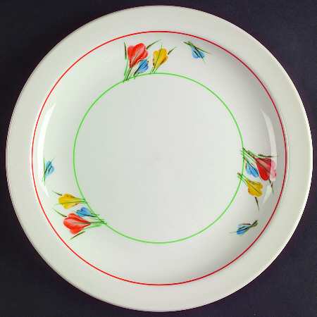 Crocus Salad Plate