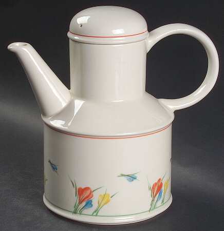 Crocus Coffee Pot & Lid