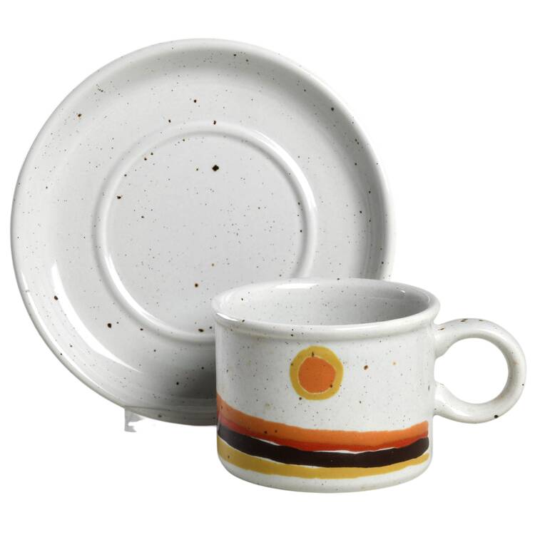 Day Flat Cup & Saucer Set