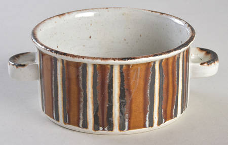 Earth Flat Cream Soup Bowl