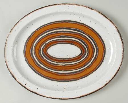 Earth 13" Oval Serving Platter
