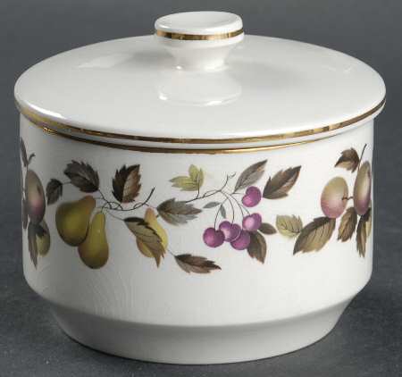 Evesham Sugar Bowl & Lid