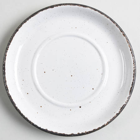 Green Leaves Saucer for Flat Cup