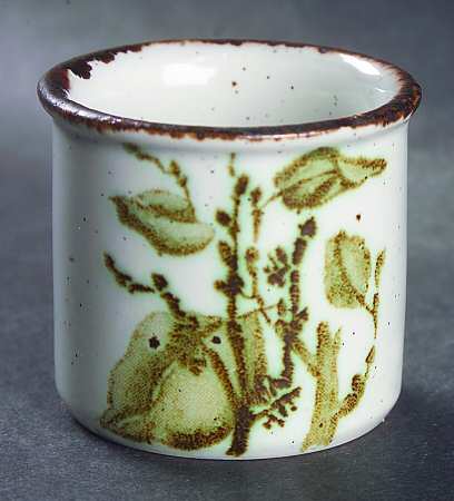 Green Leaves Single Egg Cup