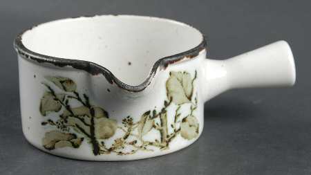 Green Leaves Gravy Boat