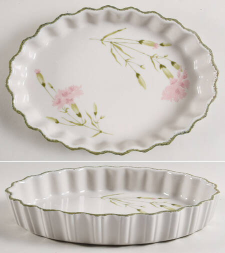 Invitation 11" Oval Flan