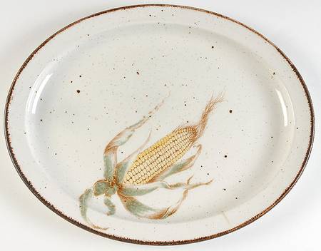 Maize 13" Oval Serving Platter