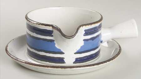 Moon Gravy Boat & Underplate
