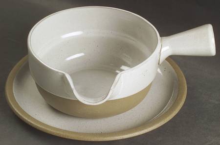 Natural Gravy Boat & Underplate