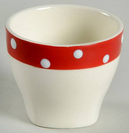 Red Domino Single Egg Cup