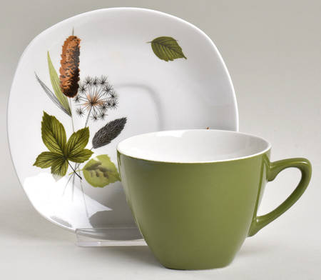 Riverside Flat Cup & Saucer Set
