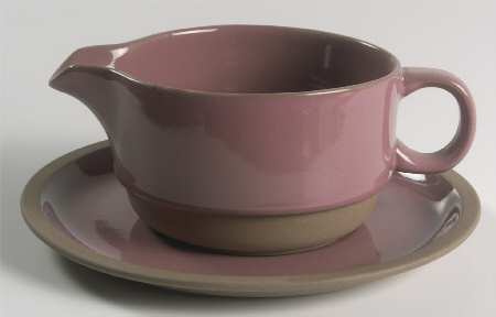 Rose Quartz Gravy Boat & Underplate
