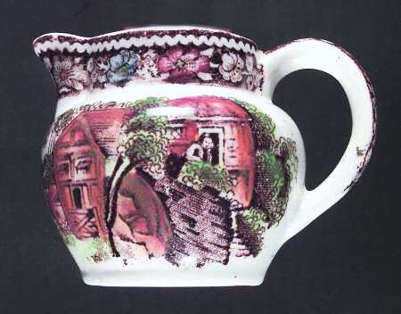 Rural England Brown Multicolor Individual Creamer