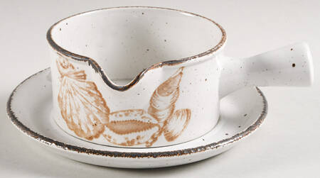 Seascape Gravy Boat & Underplate