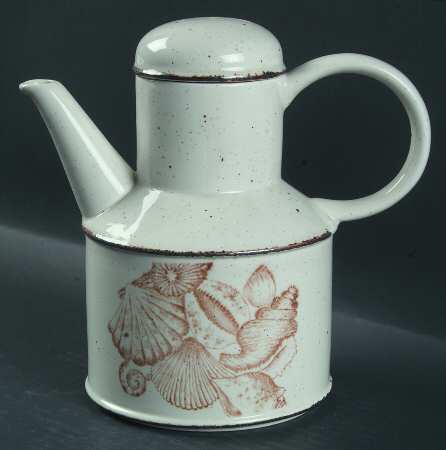 Seascape Coffee Pot & Lid