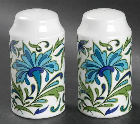 Spanish Garden (Rim) Salt & Pepper Set