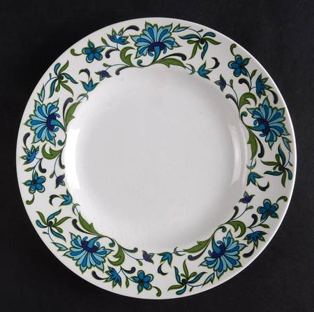 Spanish Garden (Rim) Bread & Butter Plate