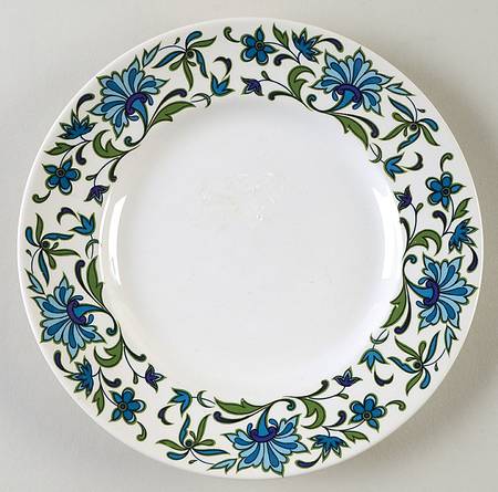 Spanish Garden (Rim) Salad Plate