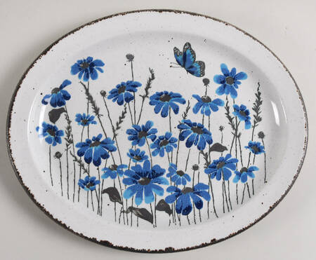 Spring 14" Oval Serving Platter