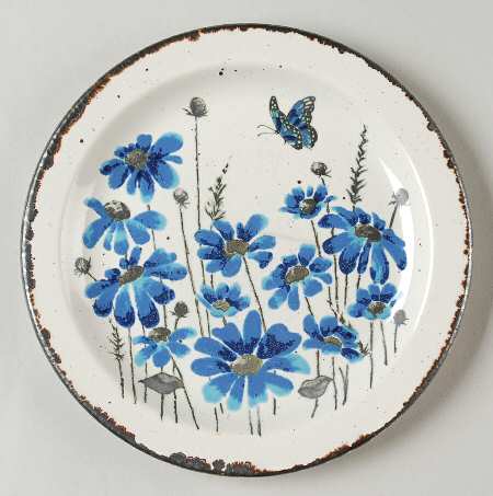 Spring Bread & Butter Plate