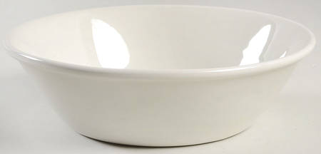 Stonehenge White 8" Round Vegetable Bowl
