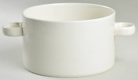 Stonehenge White 2.5 Qt Round Casserole No Lid