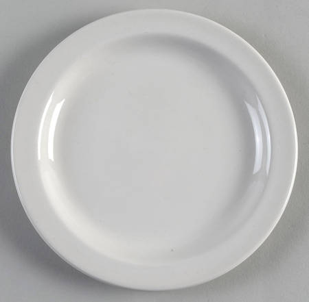 Stonehenge White Bread & Butter Plate