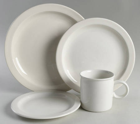Stonehenge White 4 Piece Place Setting
