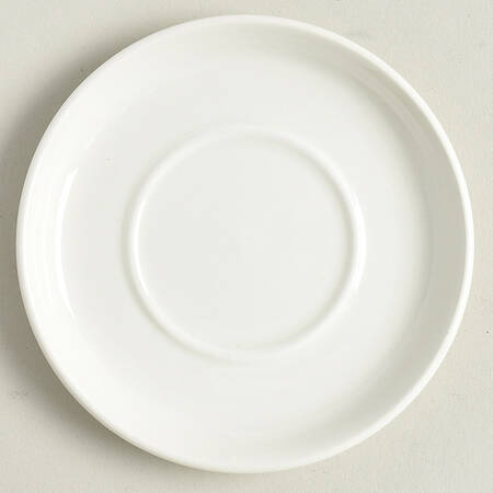 Stonehenge White Saucer for Demitasse Cup