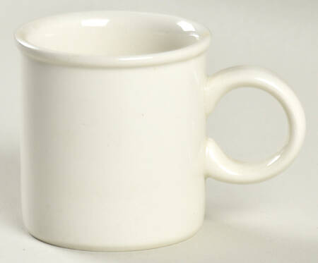 Stonehenge White Flat Demitasse Cup