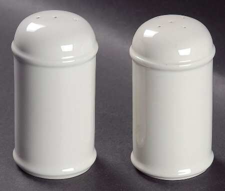 Stonehenge White Salt & Pepper Set